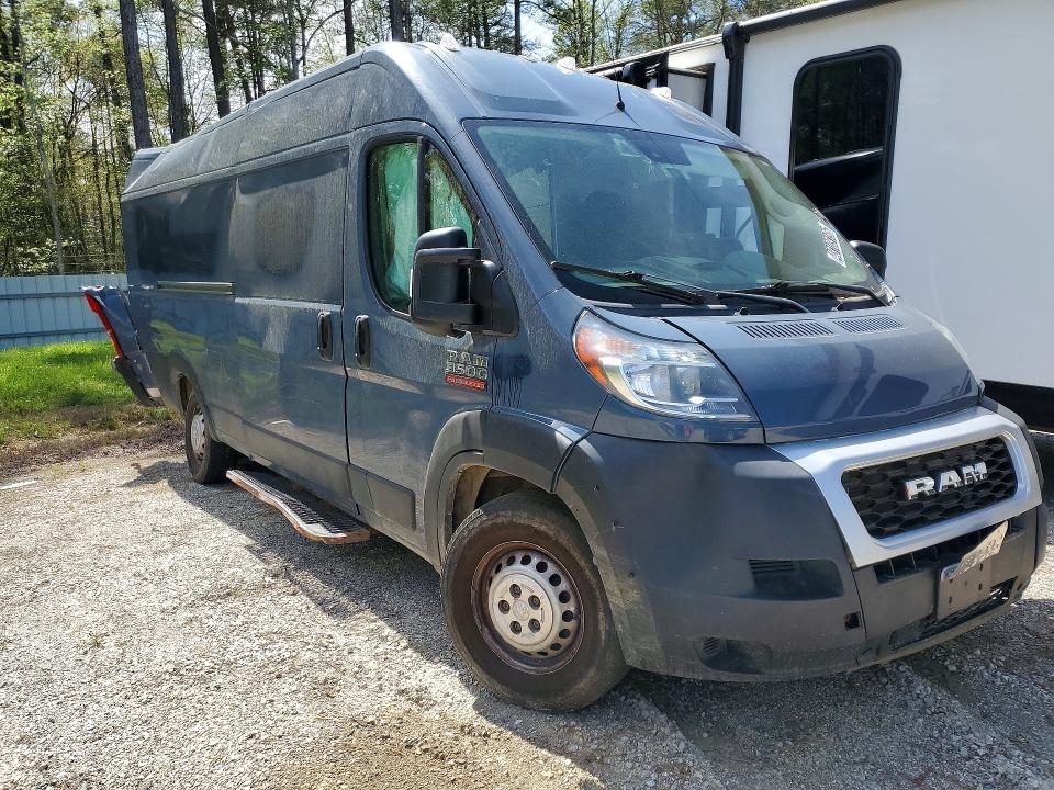 Продаж на аукціоні авто 2021 Ram Promaster 3500, vin: 3C6MRVJG8ME556870, номер лоту: 48109196