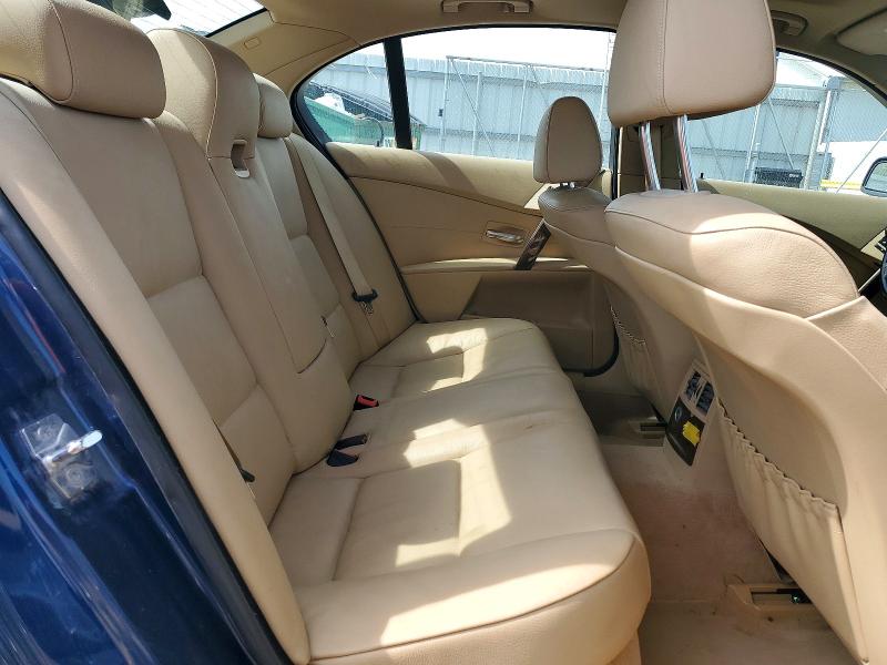 51340196 :رقم المزاد ، WBANE53596CK79108 vin ، 2006 Bmw 525 مزاد بيع
