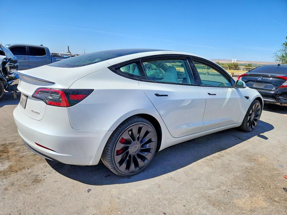 50002616 :رقم المزاد ، 5YJ3E1EC7PF494103 vin ، 2023 Tesla Model 3 مزاد بيع