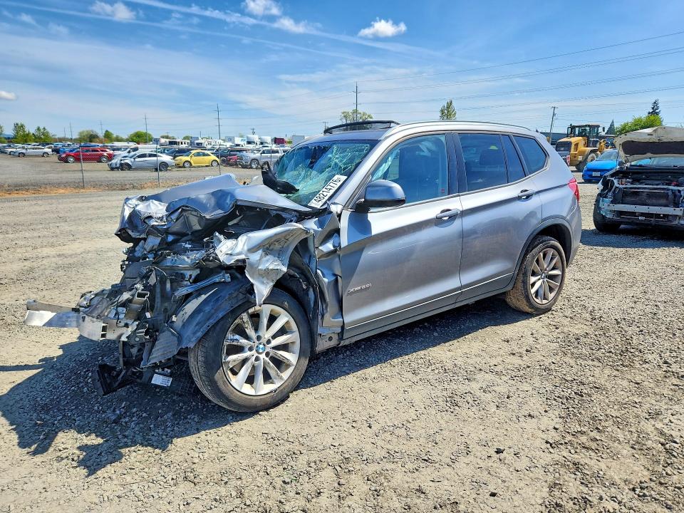 2017 Bmw X3 მანქანა იყიდება აუქციონზე, vin: 5UXWX9C34H0T18777, აუქციონის ნომერი: 48214776