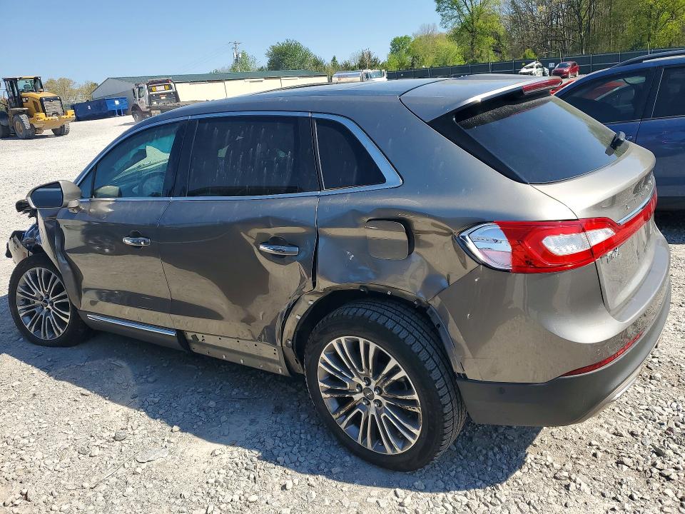 49104816 :رقم المزاد ، 2LMTJ8LR7GBL60975 vin ، 2016 Lincoln Mkx مزاد بيع