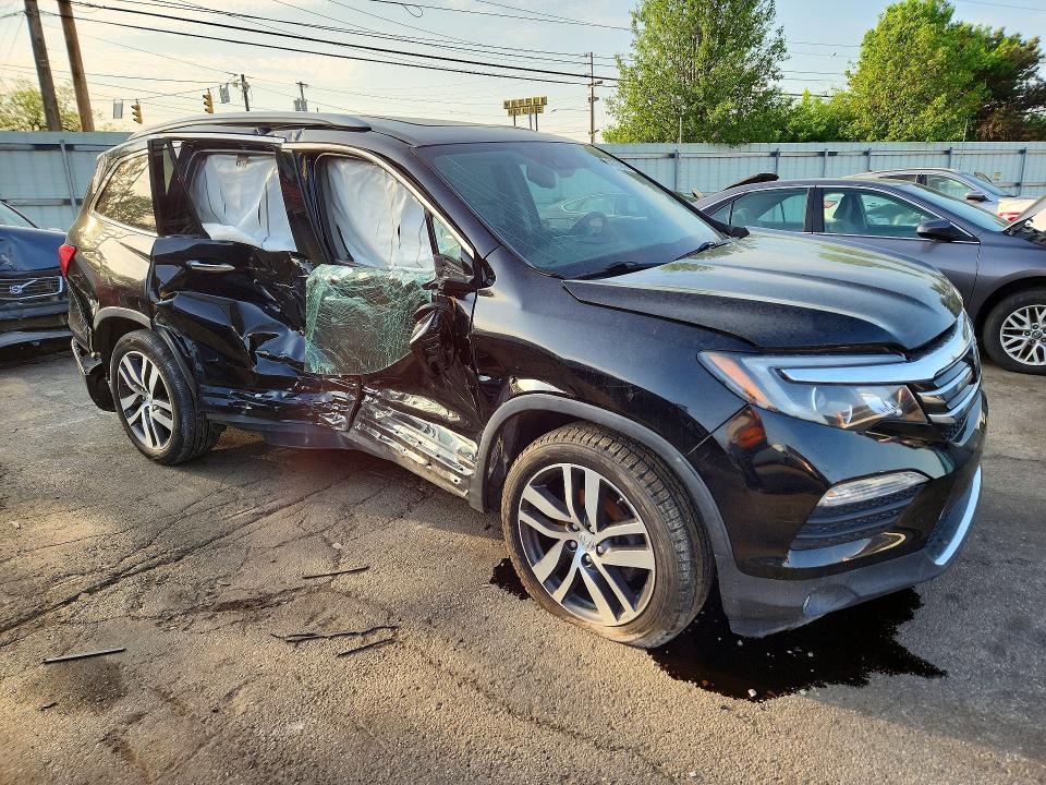 2016 Honda Pilot მანქანა იყიდება აუქციონზე, vin: 5FNYF6H08GB072942, აუქციონის ნომერი: 48703816