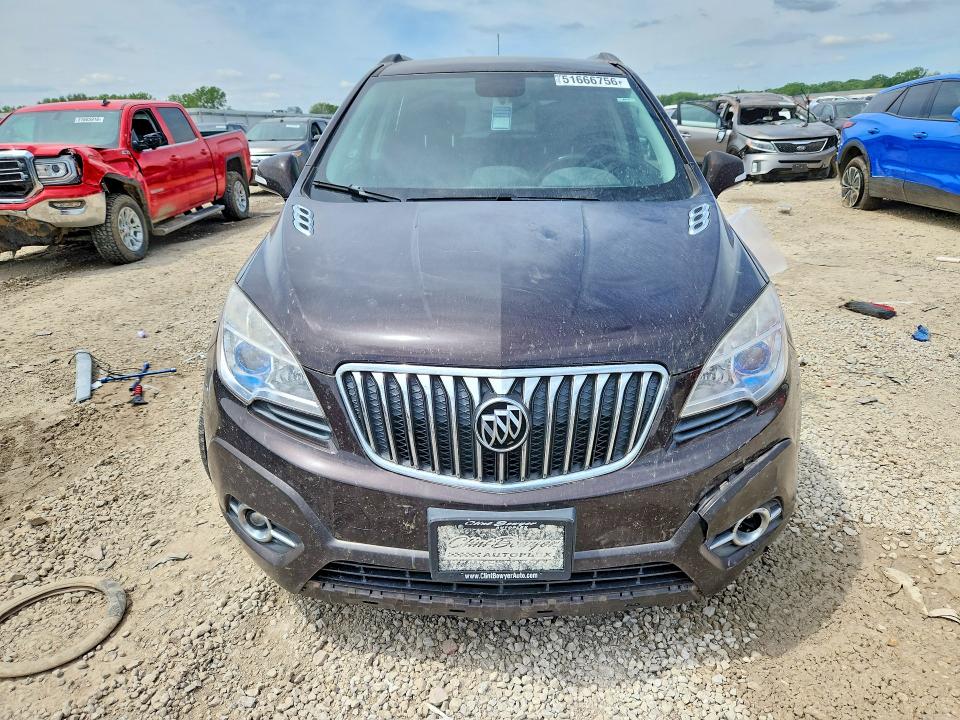 2015 Buick Encore მანქანა იყიდება აუქციონზე, vin: KL4CJBSB4FB080222, აუქციონის ნომერი: 51666756