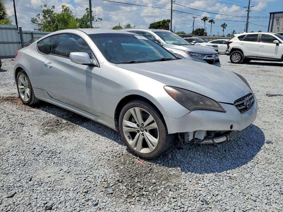 2011 Hyundai Genesis Coupe მანქანა იყიდება აუქციონზე, vin: KMHHT6KD4BU044698, აუქციონის ნომერი: 51454876