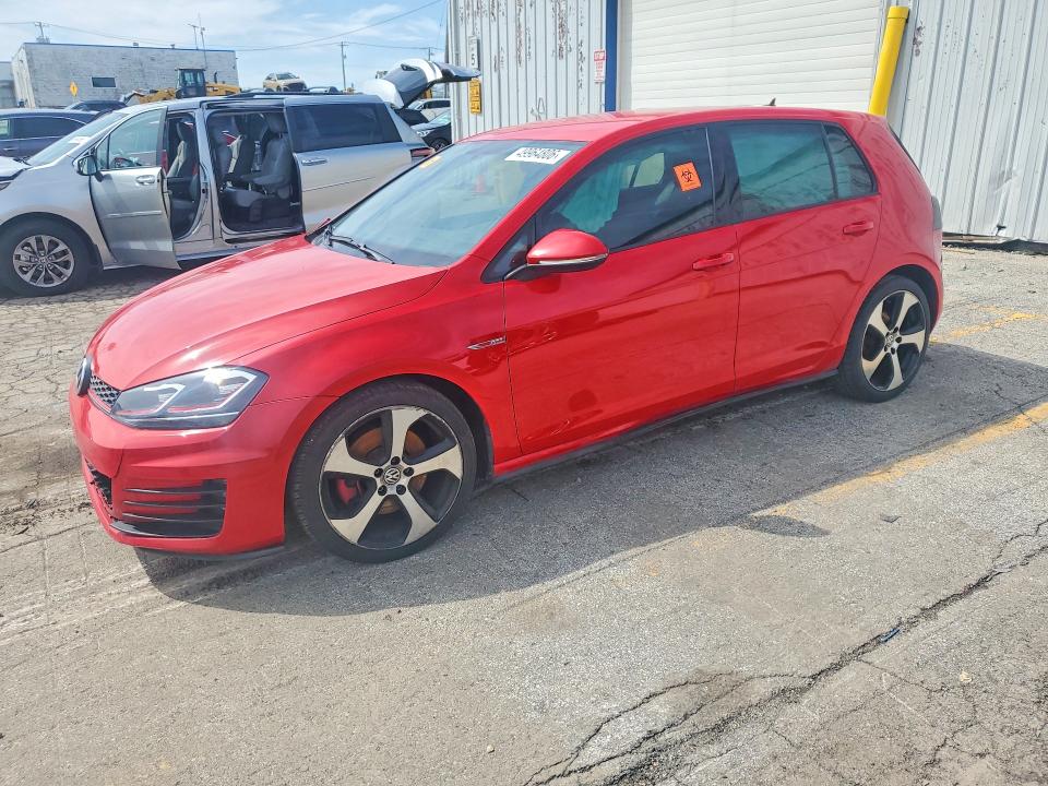 49964806 :رقم المزاد ، 3VW4T7AU2GM024131 vin ، 2016 Volkswagen Gti مزاد بيع