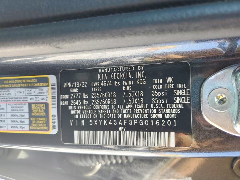 Продаж на аукціоні авто 2023 Kia Sportage, vin: 5XYK43AF3PG016201, номер лоту: 50625416
