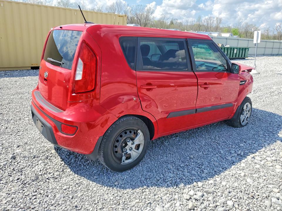 2013 Kia Soul მანქანა იყიდება აუქციონზე, vin: KNDJT2A50D7510802, აუქციონის ნომერი: 50993706