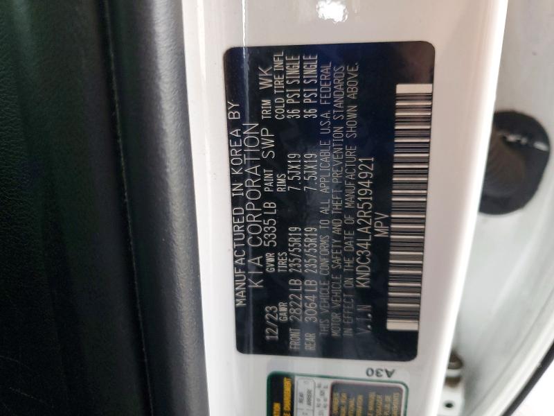 Продажа на аукционе авто 2024 Kia Ev6, vin: KNDC34LA2R5194921, номер лота: 51023376