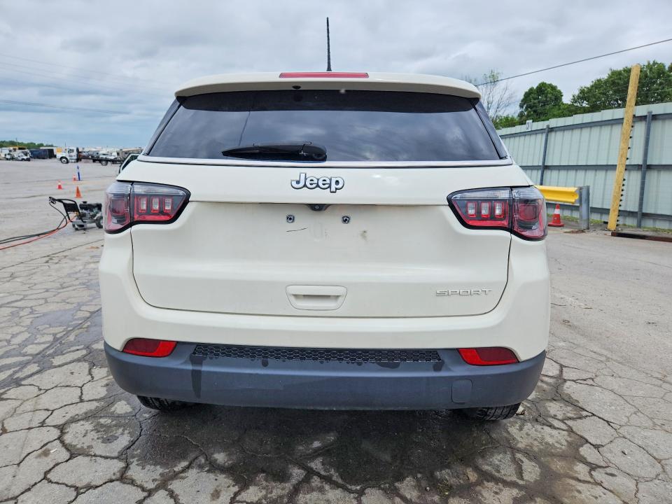 51689656 :رقم المزاد ، 3C4NJCAB8MT542623 vin ، 2021 Jeep Compass مزاد بيع