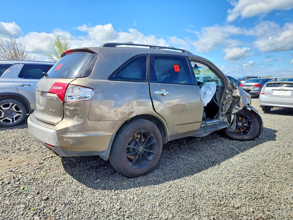 49857866 :رقم المزاد ، 2HNYD28299H000526 vin ، 2009 Acura Mdx مزاد بيع