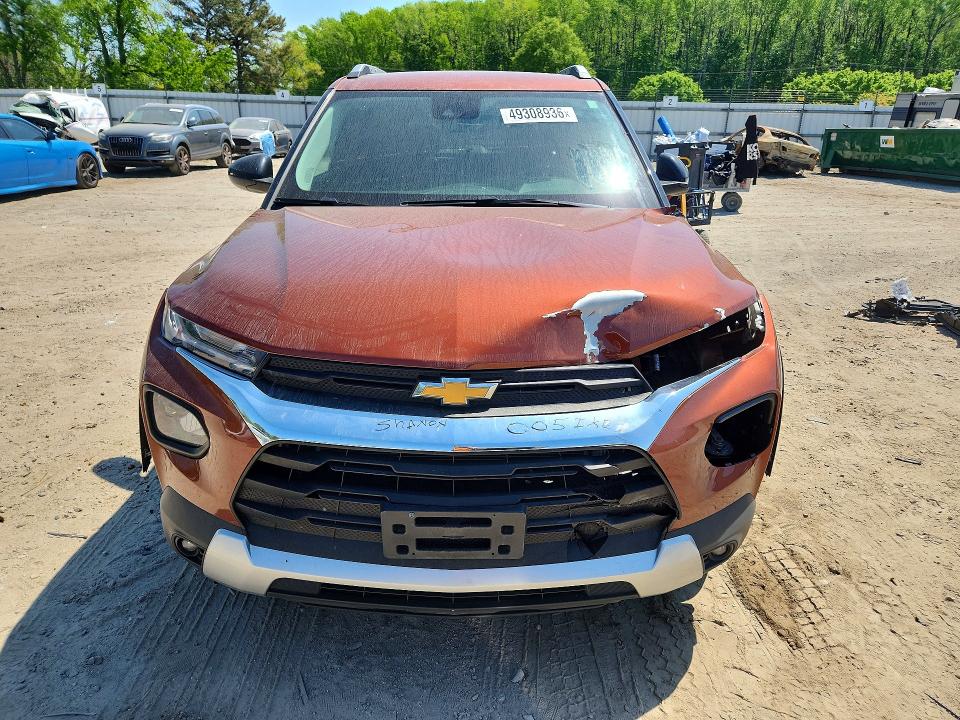 Aukcja sprzedaży 2021 Chevrolet Trailblazer, vin: KL79MPS28MB017526, numer aukcji: 49308936