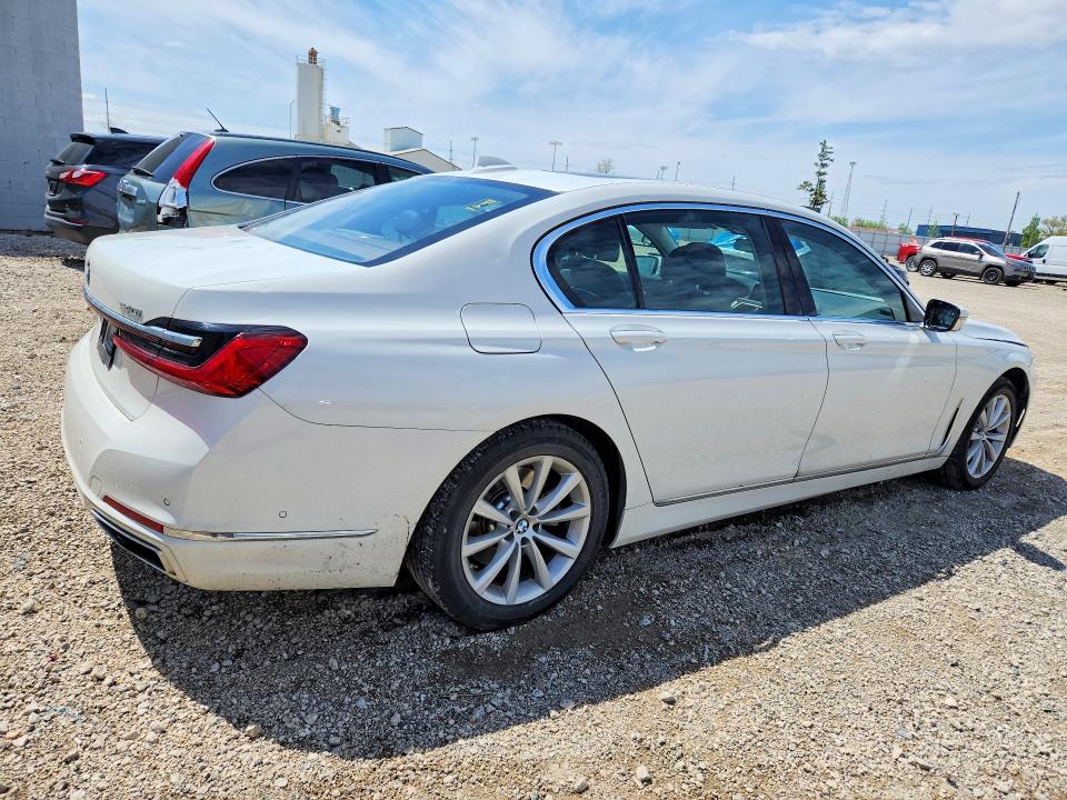 2020 Bmw 740 მანქანა იყიდება აუქციონზე, vin: WBA7T4C07LGF97412, აუქციონის ნომერი: 51462606