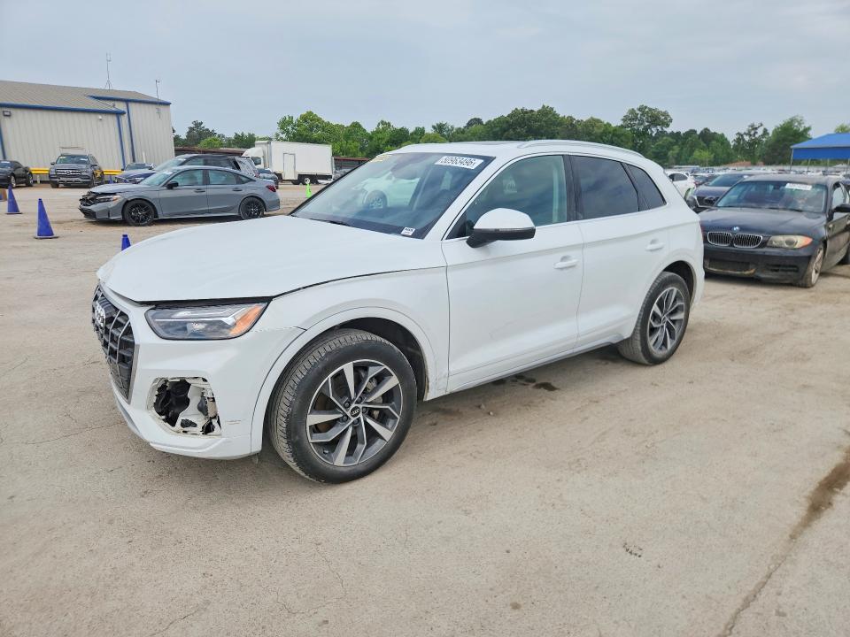 2021 Audi Q5 მანქანა იყიდება აუქციონზე, vin: WA1BAAFY2M2123716, აუქციონის ნომერი: 50963496