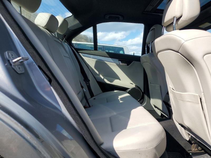 2011 Mercedes-benz C მანქანა იყიდება აუქციონზე, vin: WDDGF8BB6BR181717, აუქციონის ნომერი: 48901986