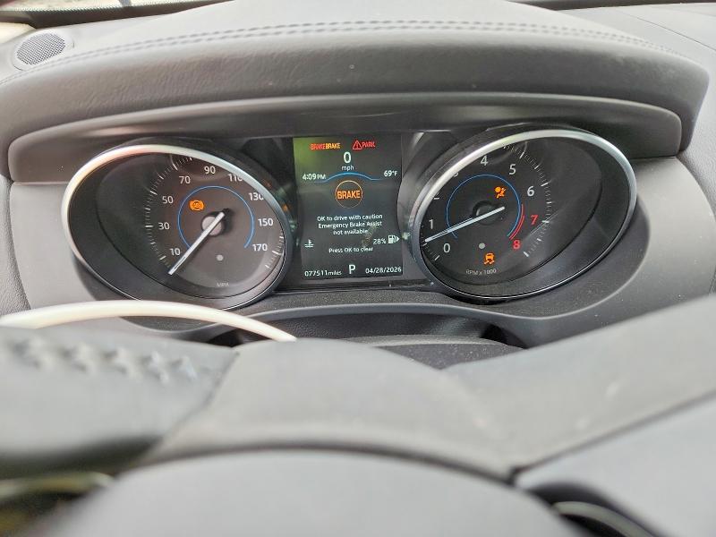 2020 Jaguar F-pace მანქანა იყიდება აუქციონზე, vin: SADCK2GX3LA635531, აუქციონის ნომერი: 51662576