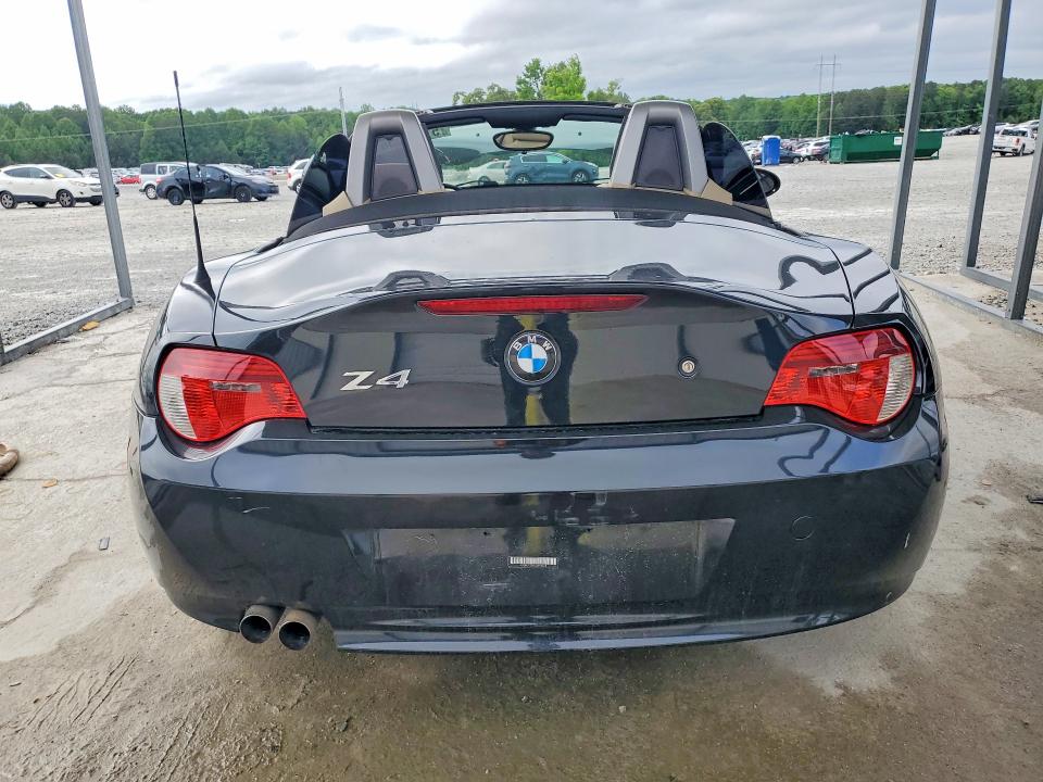 2006 Bmw Z4 მანქანა იყიდება აუქციონზე, vin: 4USBU33546LW59643, აუქციონის ნომერი: 51372556