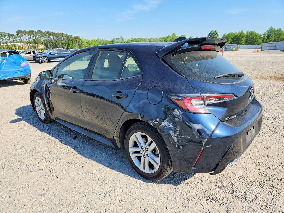 49757486 :رقم المزاد ، JTNK4RBE9K3048765 vin ، 2019 Toyota Corolla Hatchback مزاد بيع