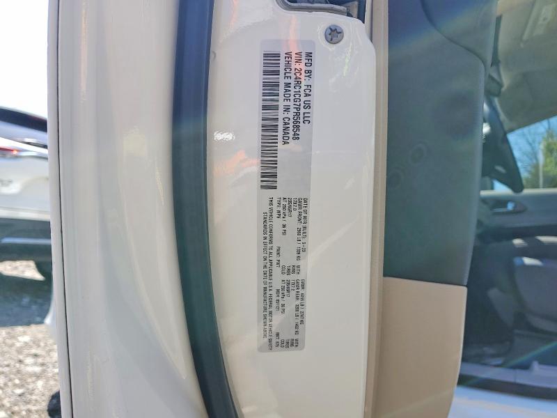 49619186 :رقم المزاد ، 2C4RC1CG7PR568548 vin ، 2023 Chrysler Voyager مزاد بيع