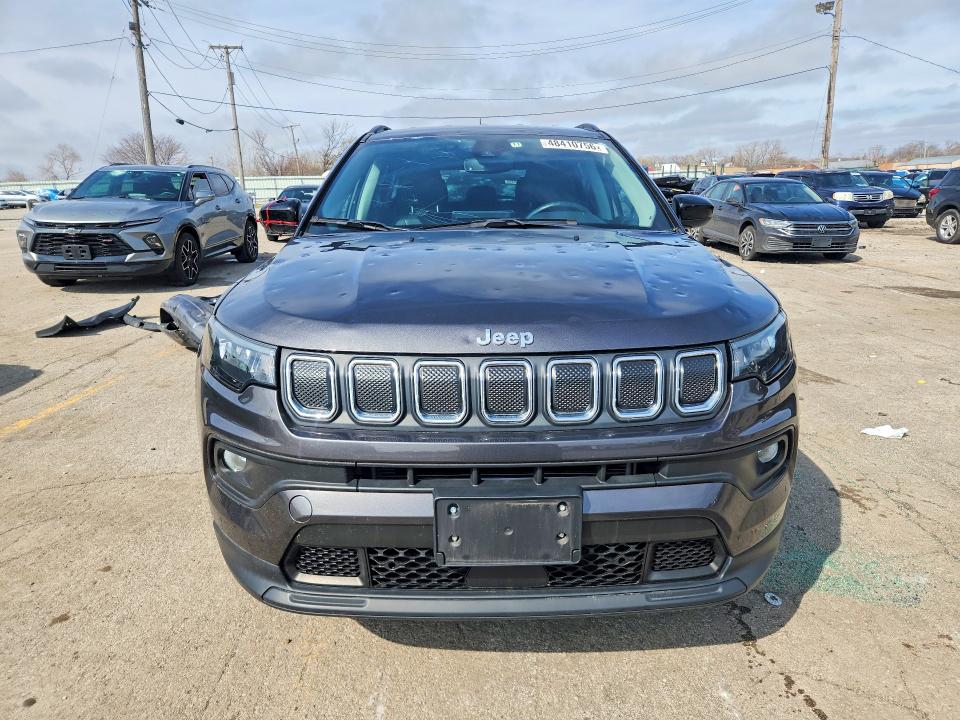 Продажа на аукционе авто 2022 Jeep Compass, vin: 3C4NJDFB4NT211537, номер лота: 48410756