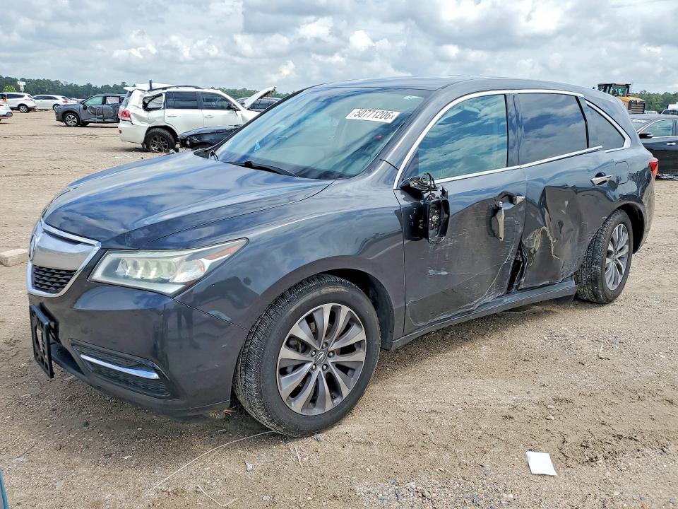 Продажа на аукционе авто 2014 Acura Mdx, vin: 5FRYD3H68EB005603, номер лота: 50771206