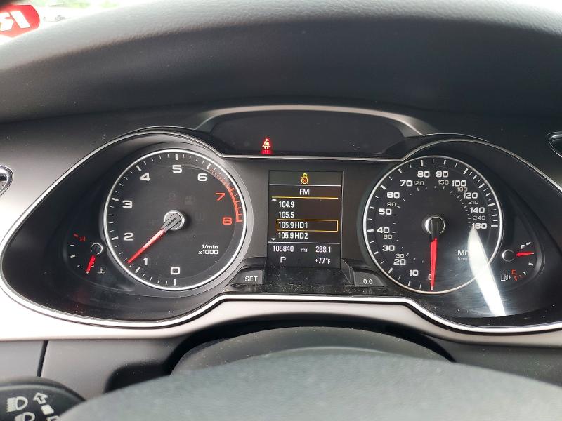2013 Audi A4 მანქანა იყიდება აუქციონზე, vin: WAUFFAFL2DN004444, აუქციონის ნომერი: 50662426