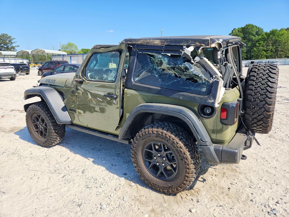 49824786 :رقم المزاد ، 1C4PJXAN4SW631204 vin ، 2025 Jeep Wrangler مزاد بيع