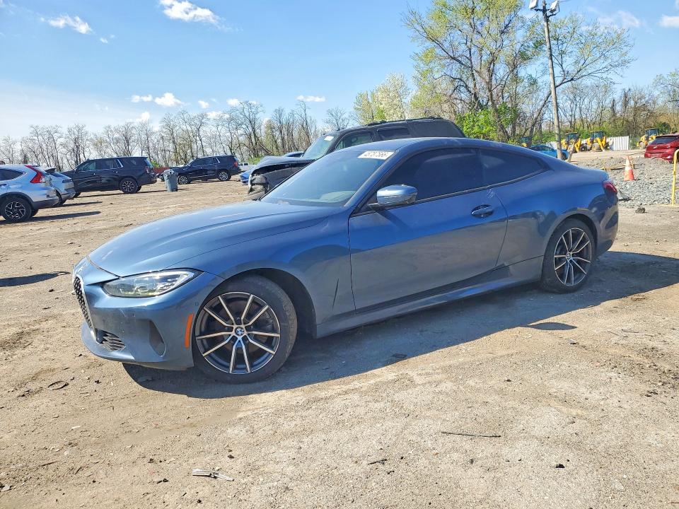 2021 Bmw 430xi მანქანა იყიდება აუქციონზე, vin: WBA73AP00MCF70974, აუქციონის ნომერი: 48787566