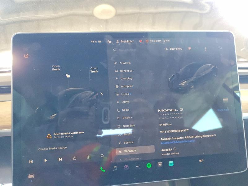 Продаж на аукціоні авто 2022 Tesla Model 3, vin: 5YJ3E1EB8NF245717, номер лоту: 50290336