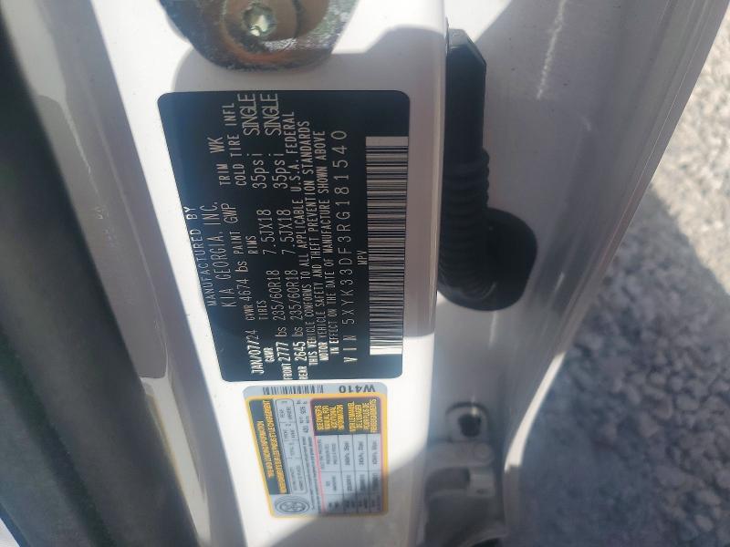 Продажа на аукционе авто 2024 Kia Sportage, vin: 5XYK33DF3RG181540, номер лота: 49041516