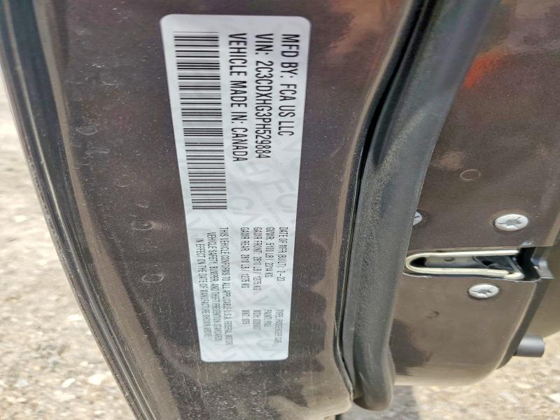 2023 Dodge Charger მანქანა იყიდება აუქციონზე, vin: 2C3CDXHG3PH529884, აუქციონის ნომერი: 49825976