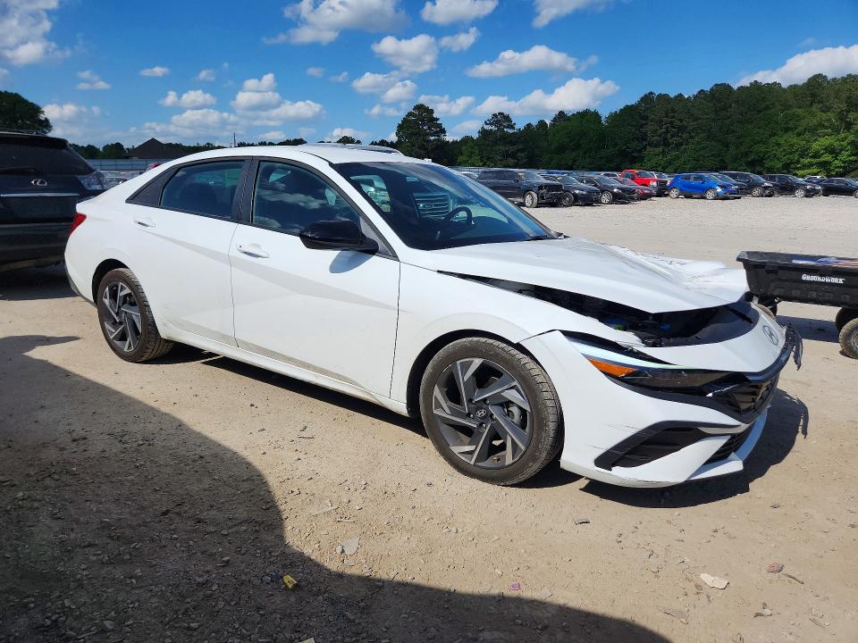 49684906 :رقم المزاد ، KMHLM4DGXSU084206 vin ، 2025 Hyundai Elantra مزاد بيع