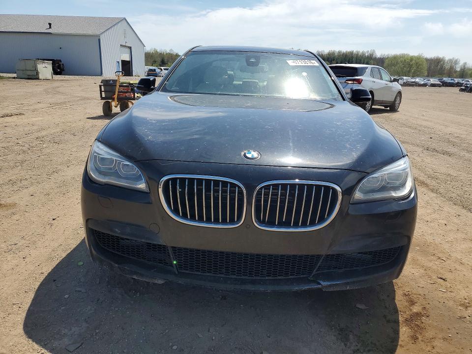 2014 Bmw 750 მანქანა იყიდება აუქციონზე, vin: WBAYB6C55ED224398, აუქციონის ნომერი: 50743816