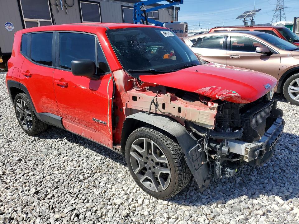 2020 Jeep Renegade მანქანა იყიდება აუქციონზე, vin: ZACNJAAB1LPL99800, აუქციონის ნომერი: 48697416