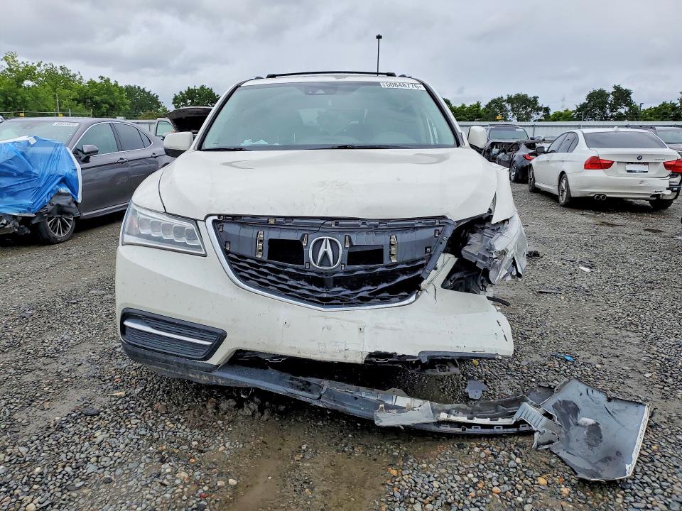 Auction sale of the 2016 Acura Mdx, vin: 5FRYD4H48GB037524, lot number: 50848776