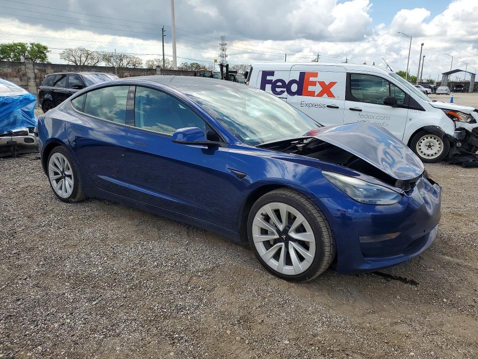 Aukcja sprzedaży 2022 Tesla Model 3, vin: 5YJ3E1EAXNF287359, numer aukcji: 51757486