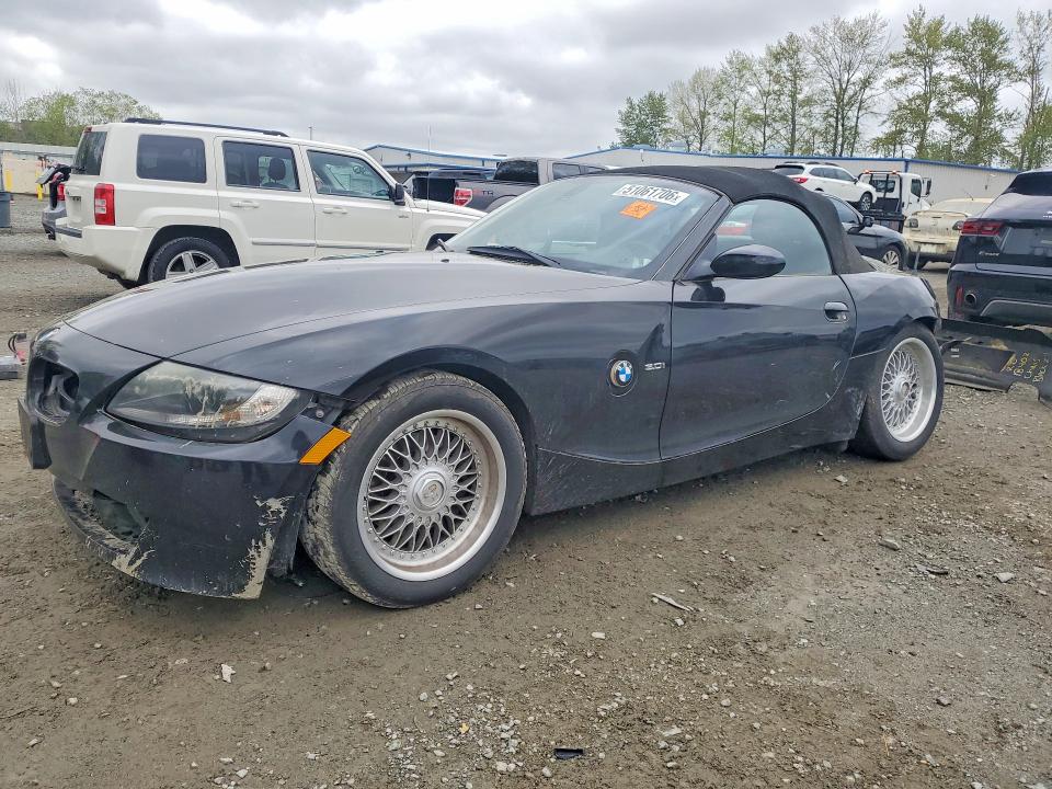 2007 Bmw Z4 მანქანა იყიდება აუქციონზე, vin: 4USBU33507LW70723, აუქციონის ნომერი: 51061706