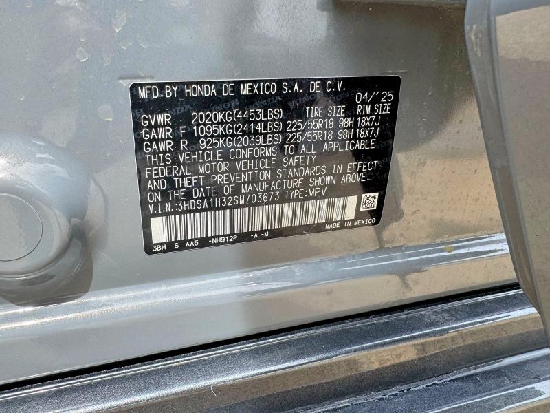 Продаж на аукціоні авто 2025 Acura Adx, vin: 3HDSA1H32SM703673, номер лоту: 49051676