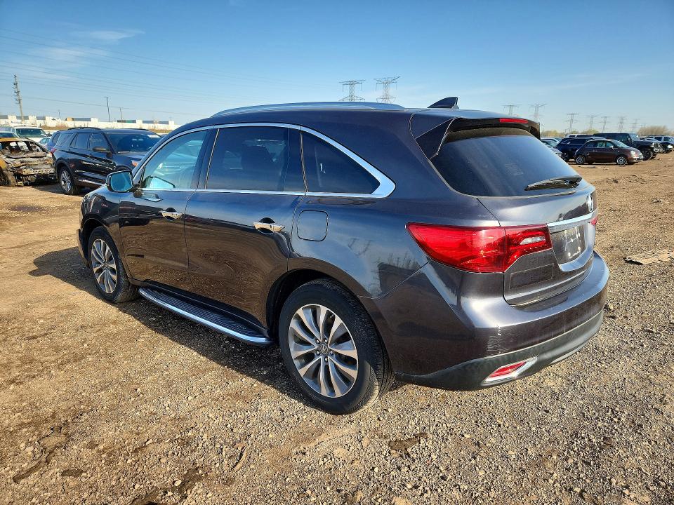 Продажа на аукционе авто 2014 Acura Mdx, vin: 5FRYD4H4XEB042382, номер лота: 50576856