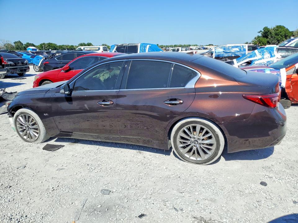 Продажа на аукционе авто 2018 Infiniti Q50, vin: JN1EV7AP3JM357777, номер лота: 50225116