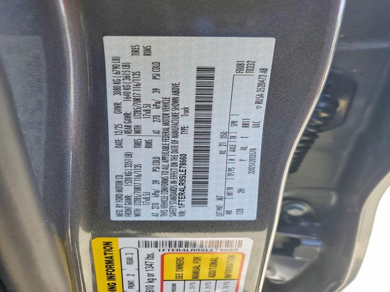 2025 Ford Ranger მანქანა იყიდება აუქციონზე, vin: 1FTER4LR9SLE78660, აუქციონის ნომერი: 49968336