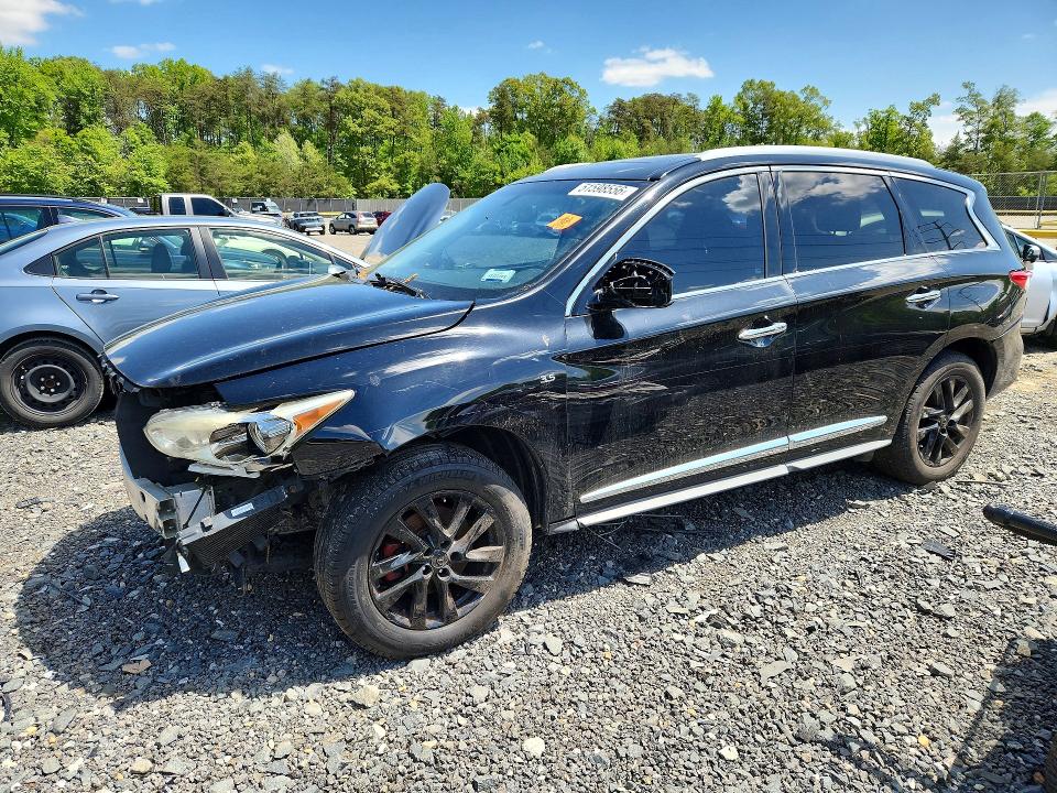 2014 Infiniti Qx60 მანქანა იყიდება აუქციონზე, vin: 5N1AL0MM3EC533860, აუქციონის ნომერი: 51598556