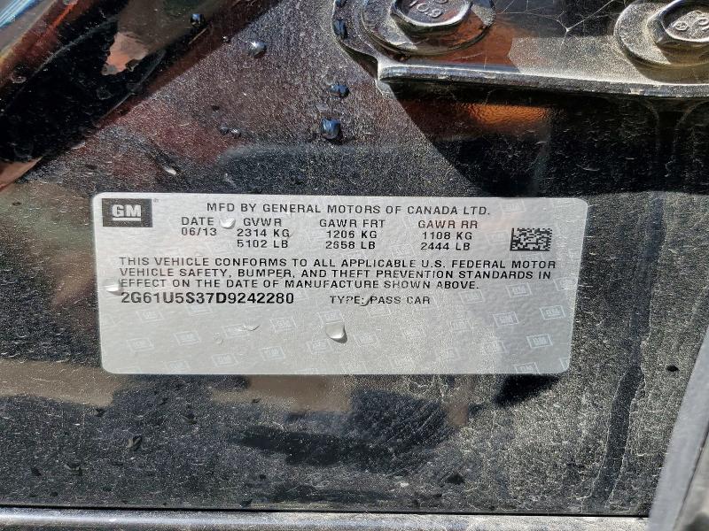 2013 Cadillac Xts მანქანა იყიდება აუქციონზე, vin: 2G61U5S37D9242280, აუქციონის ნომერი: 48328846