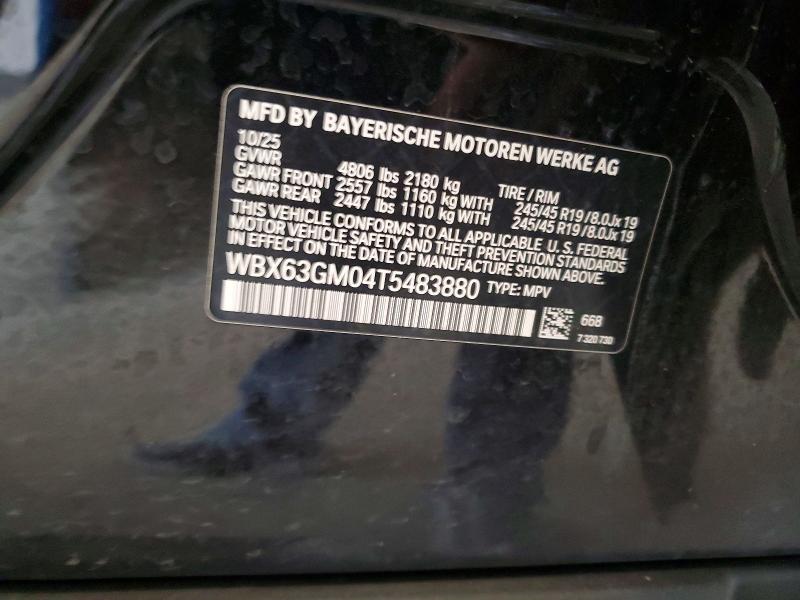 Продажа на аукционе авто 2026 Bmw X2, vin: WBX63GM04T5483880, номер лота: 50687406