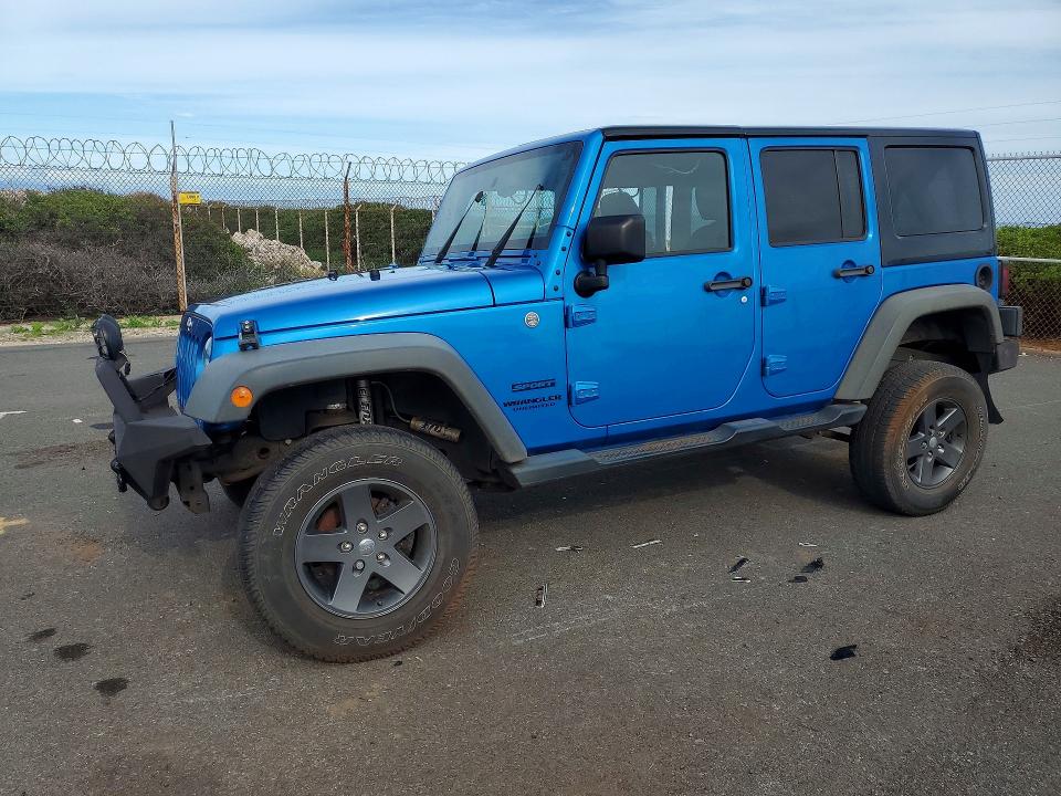 50435836 :رقم المزاد ، 1C4BJWDG1FL550704 vin ، 2015 Jeep Wrangler Unlimited مزاد بيع