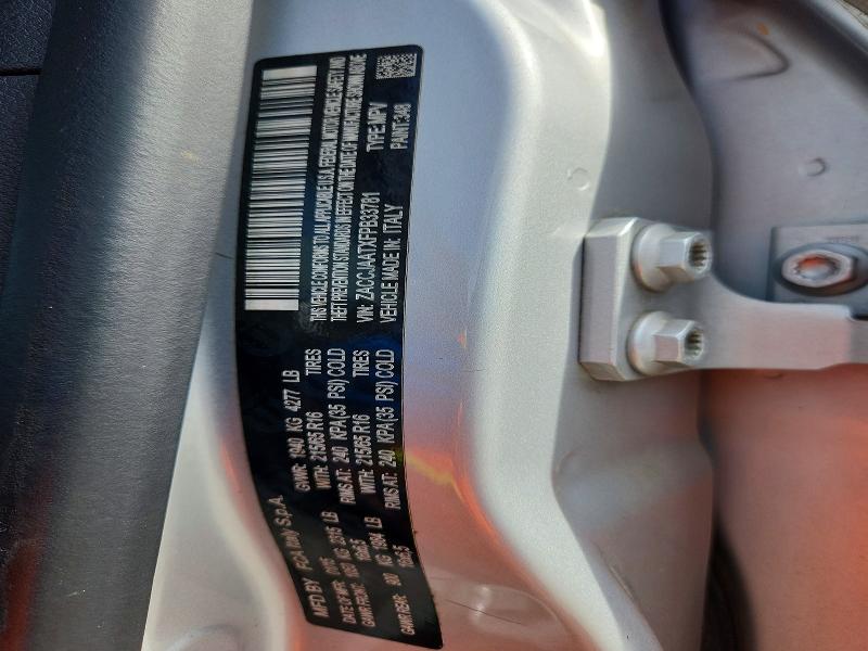 Продаж на аукціоні авто 2015 Jeep Renegade, vin: ZACCJAATXFPB33781, номер лоту: 49387576