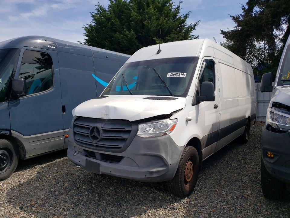 2019 Mercedes Benz Sprinter მანქანა იყიდება აუქციონზე, vin: WD4PF1CD9KT007389, აუქციონის ნომერი: 49095816