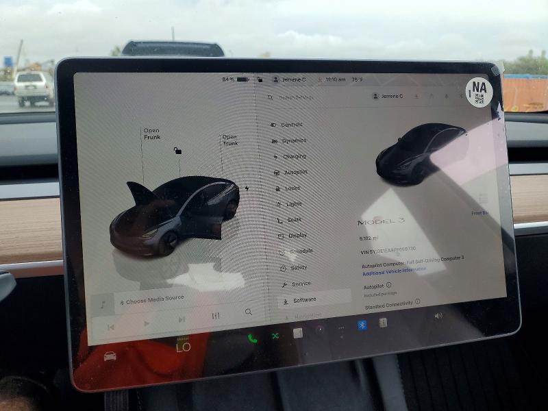 Продажа на аукционе авто 2023 Tesla Model 3, vin: 5YJ3E1EA9PF699730, номер лота: 49705666