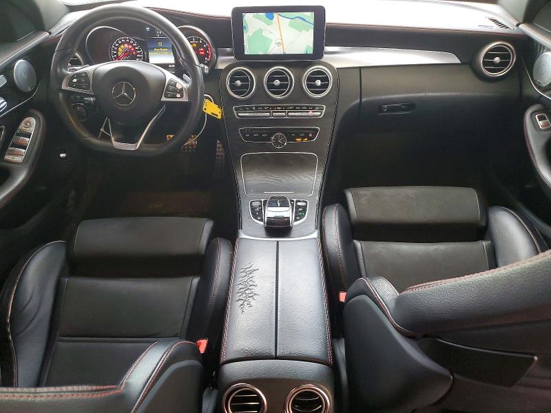 50805406 :رقم المزاد ، 55SWF6EB7HU188615 vin ، 2017 Mercedes-benz C مزاد بيع