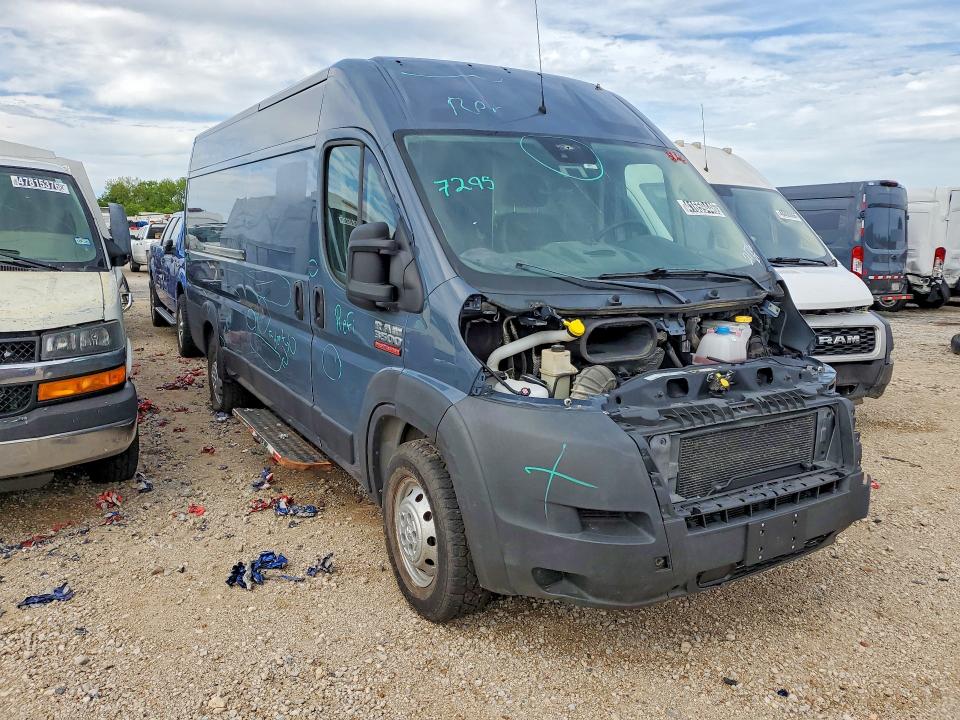 Продаж на аукціоні авто 2021 Ram Promaster 3500, vin: 3C6MRVJG3ME586536, номер лоту: 41659446