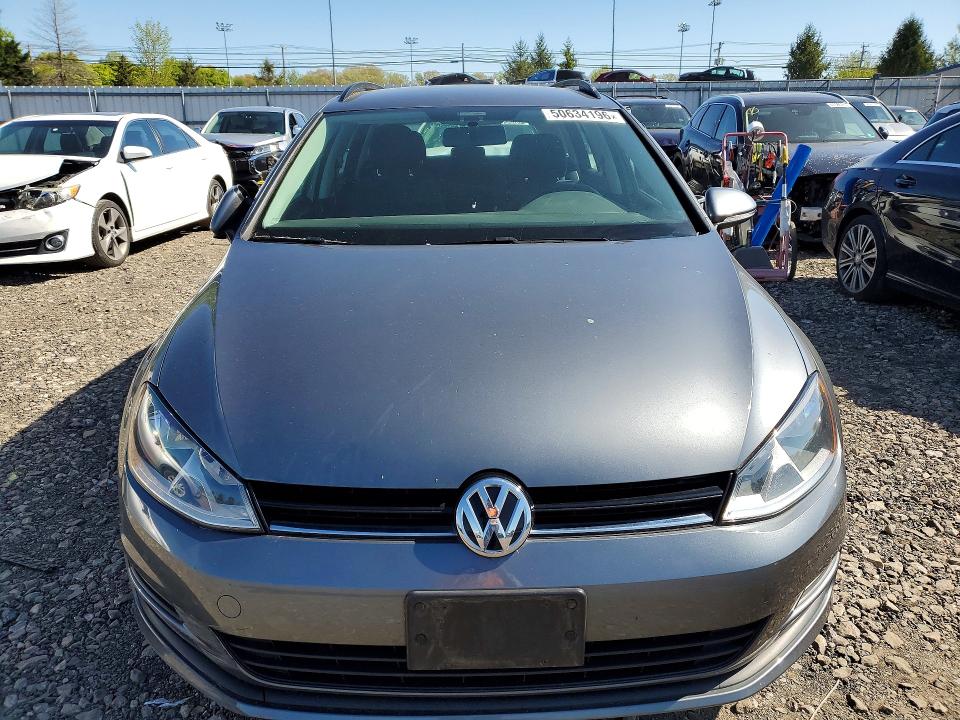 2017 Volkswagen Golf Sportwagen მანქანა იყიდება აუქციონზე, vin: 3VWA17AU8HM501400, აუქციონის ნომერი: 50634196